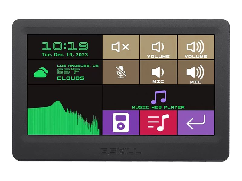 G.Skill Widget Dashboard 7'' Touch Panel - GD-A7PCCSK-WGD