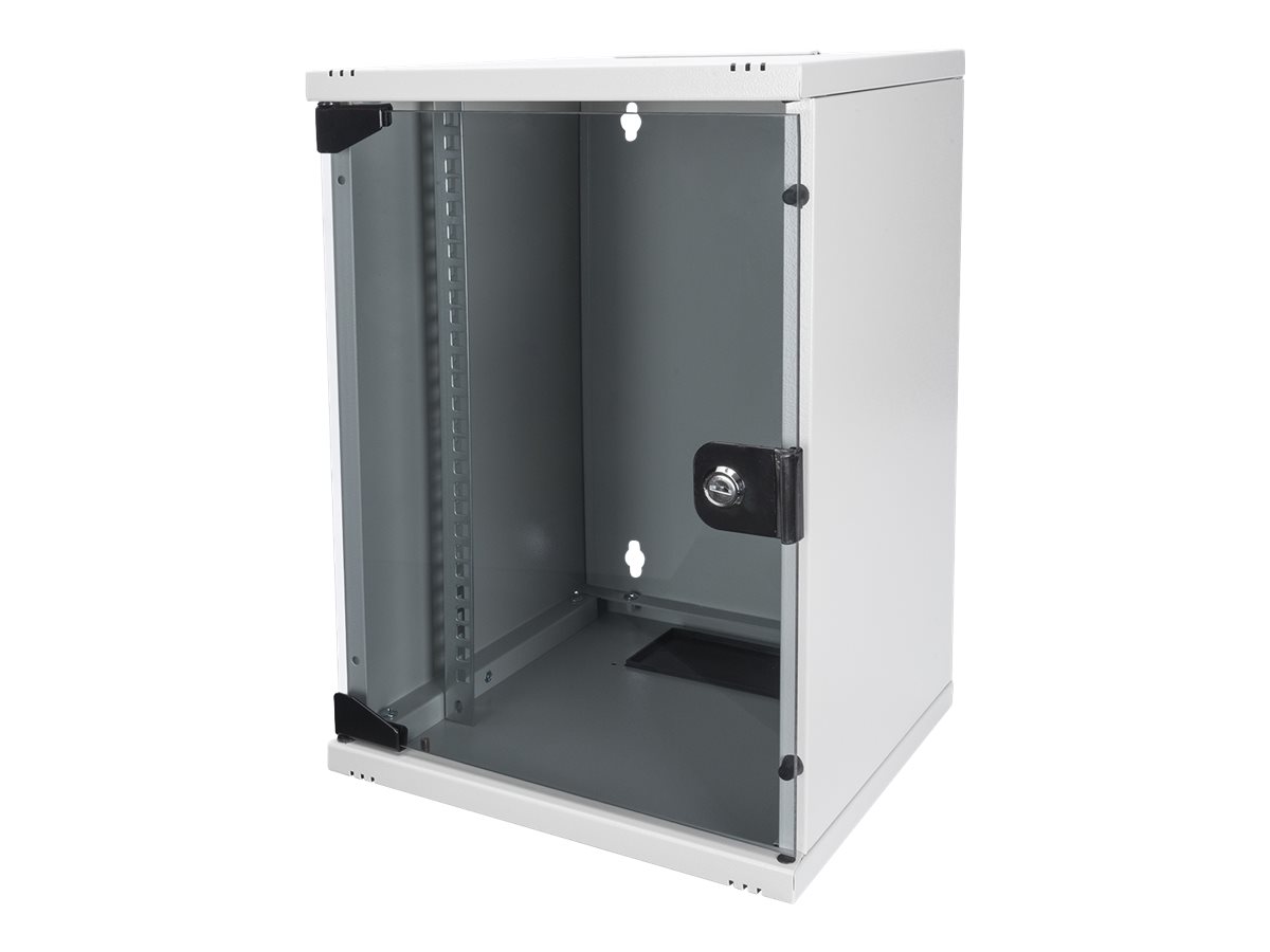 Digitus Wall-mounted housing 254 mm (10") - DN-10-09U - 31.2 x 30 cm - Grey
