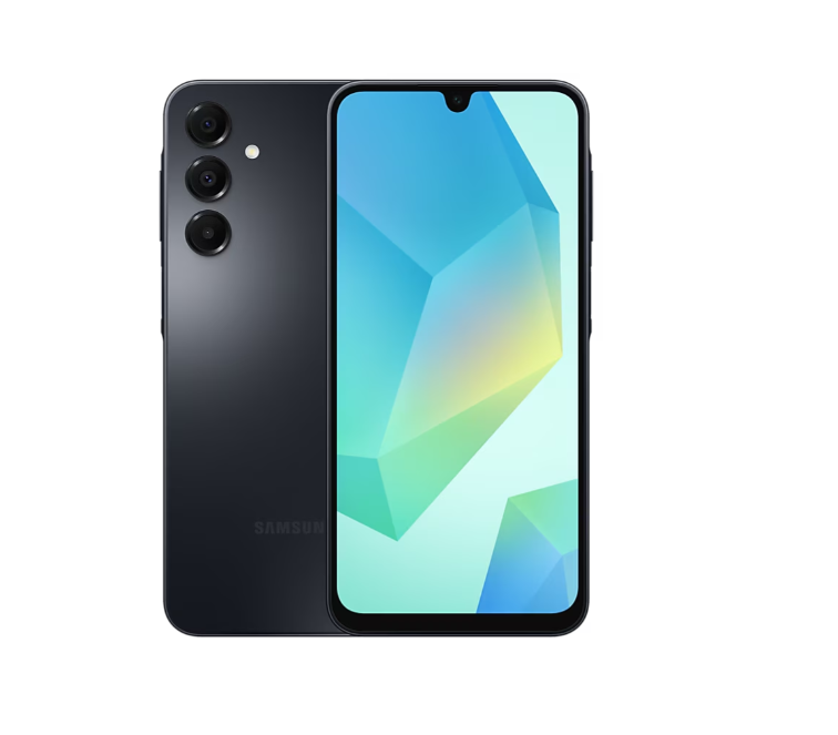 Samsung Galaxy - A16 (A165) - Black - 6.7 " - Super AMOLED - 1080 x 2340 pixels - Mediatek - Helio G99 - Internal RAM 4 GB - 128 GB - microSDXC - Dual SIM - 4G - Main camera resolution 50+5+2 MP - Secondary camera resolution 13 MP - Android - 14 - 5000 mA