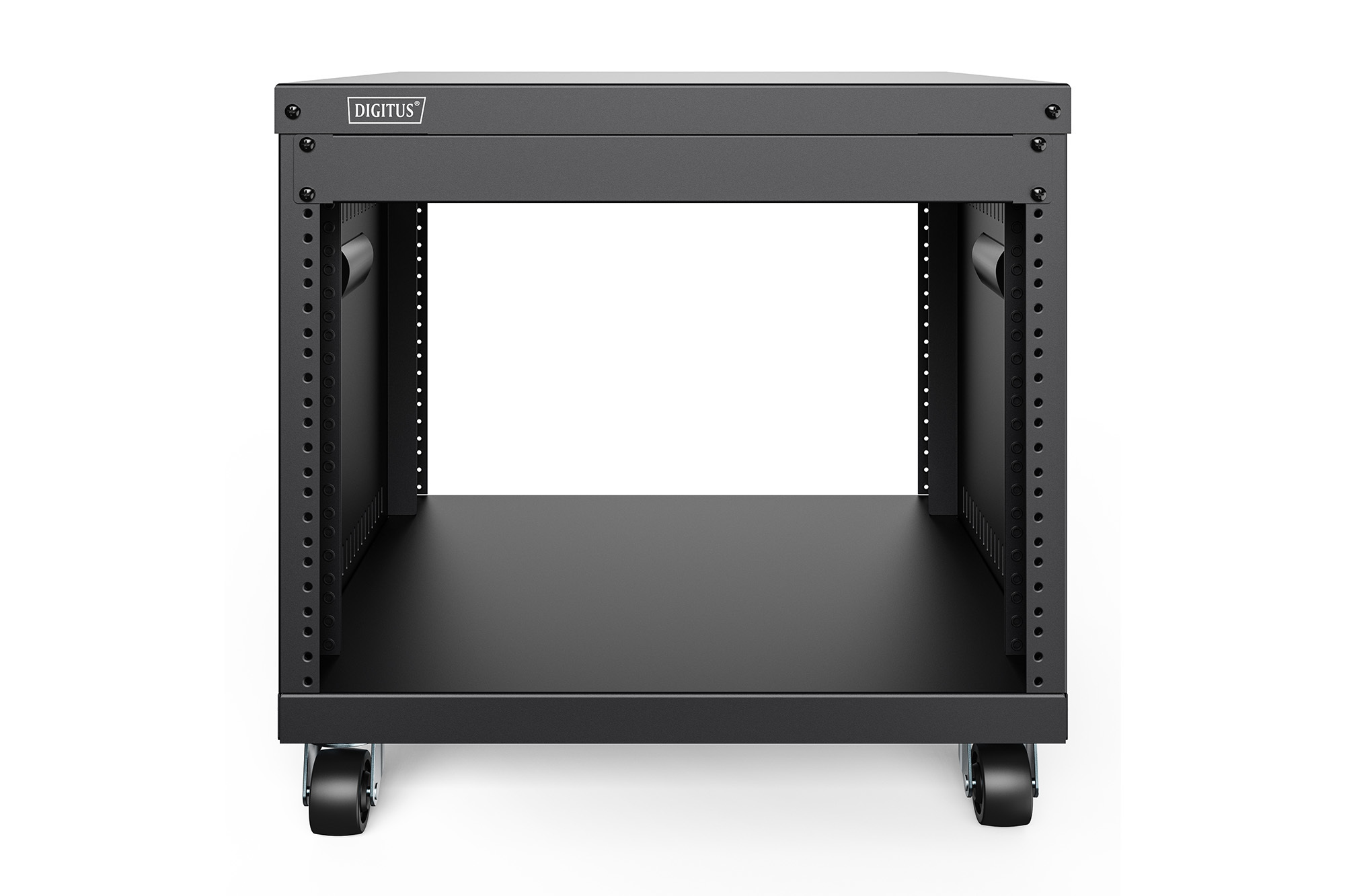 Digitus Universal 19-Inch Equipment Rack with Castors, 8U - DN-48000