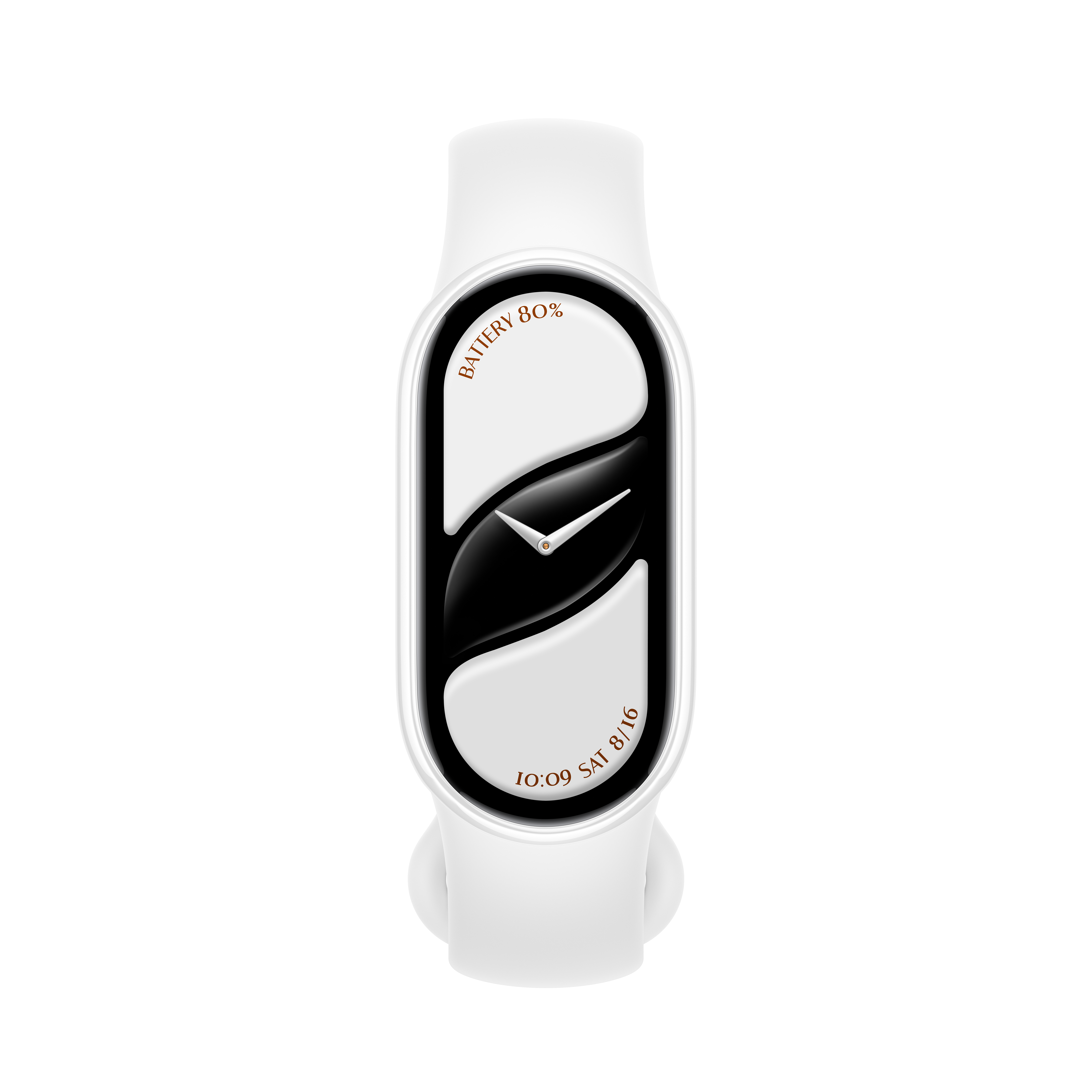 Xiaomi Smart Band 10 Ceramic Edition - AMOLED - Waterproof - Bluetooth - Pearl White