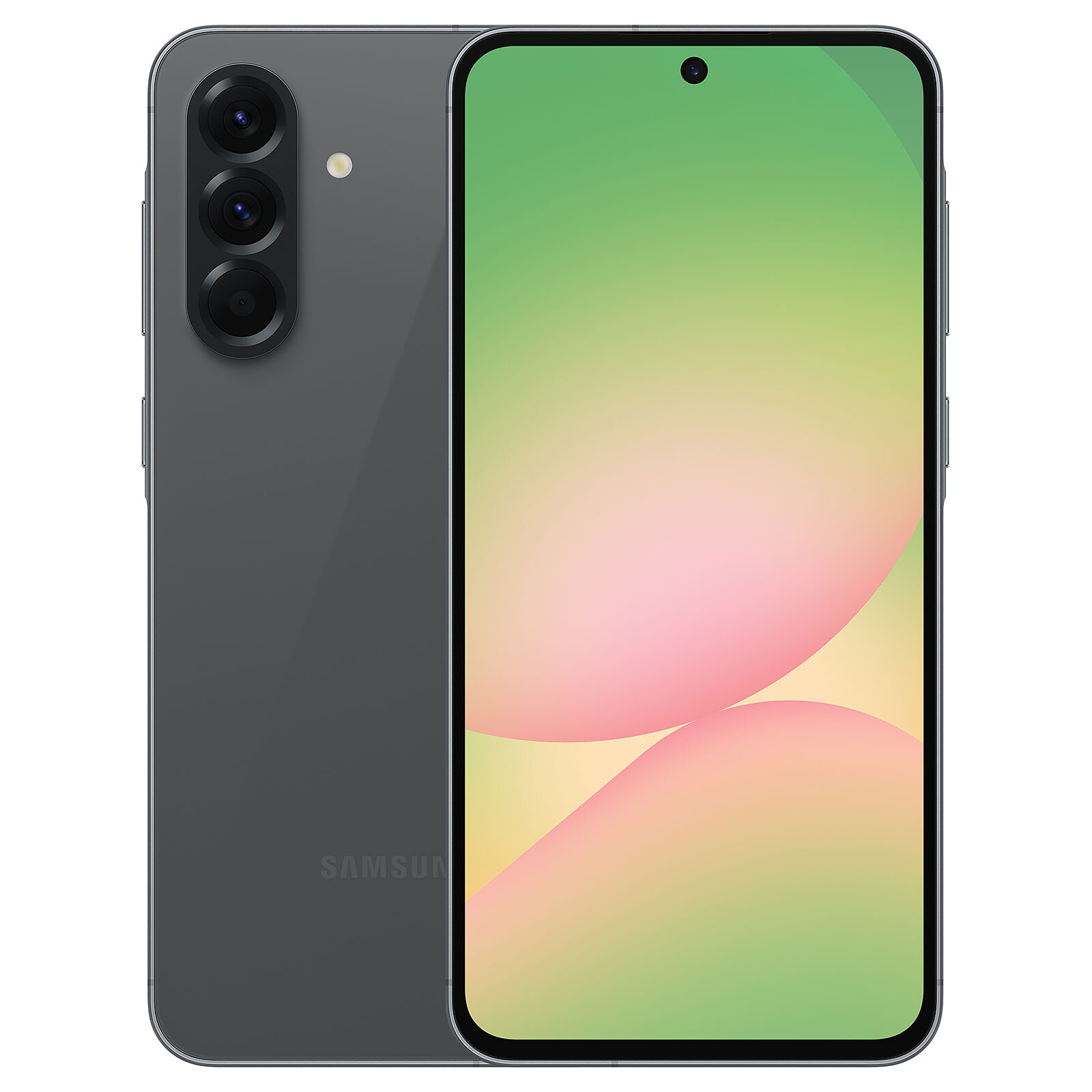 Samsung - Galaxy - A56 Enterprise Edition - Graphite - 6.7 " - Super AMOLED - 1080 x 2340 pixels - Internal RAM 8 GB - 128 GB - Dual SIM - 5G - Main camera resolution 50 MP - Secondary camera resolution 12 MP - Android - 15