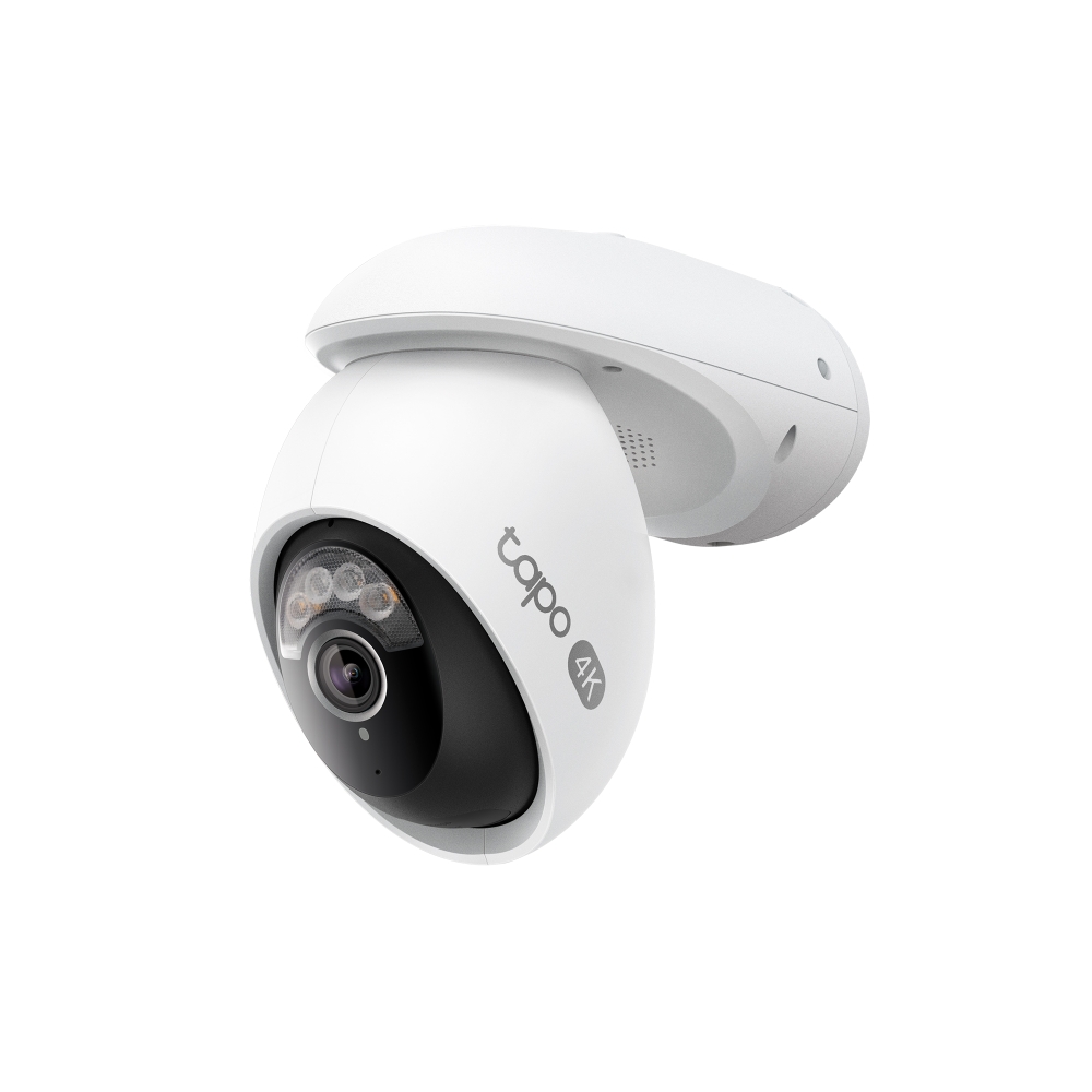 TP-LINK - Pan/Tilt Security Wi-Fi Camera - Tapo C560WS - Dome - 8 MP - 4mm/F1.6 - H.264 - Micro SD, Max. 512 GB