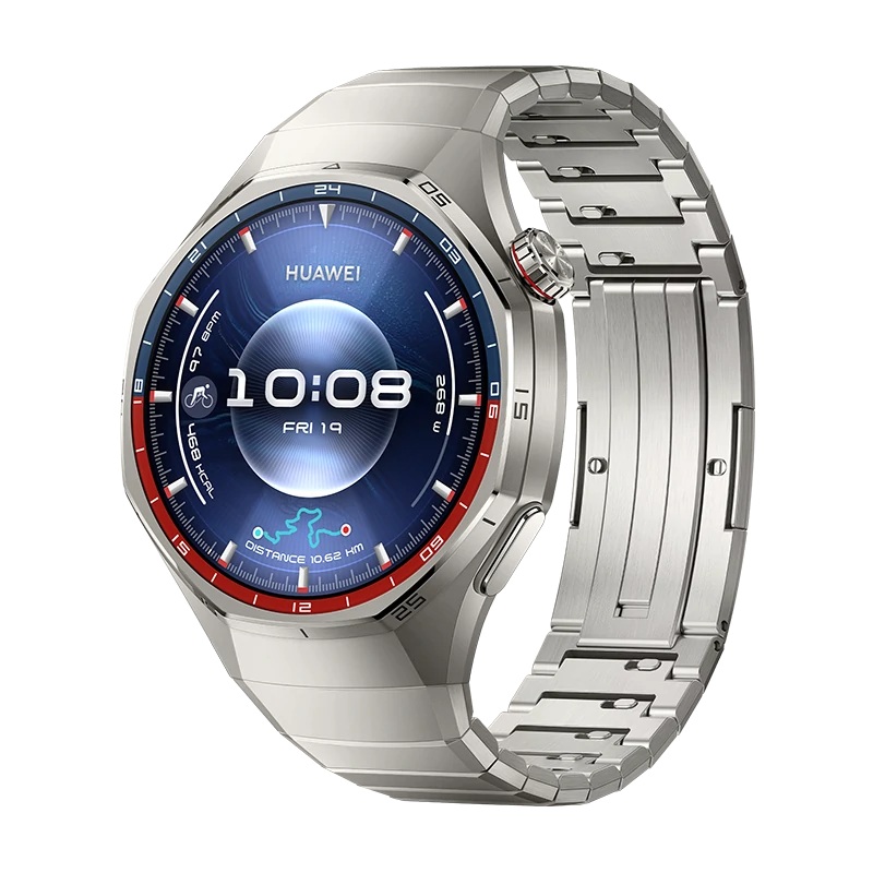 Huawei WATCH GT 6 Pro 46mm - Smart watch - GPS (satellite) - AMOLED - 1.47 inches - Waterproof - Titanium