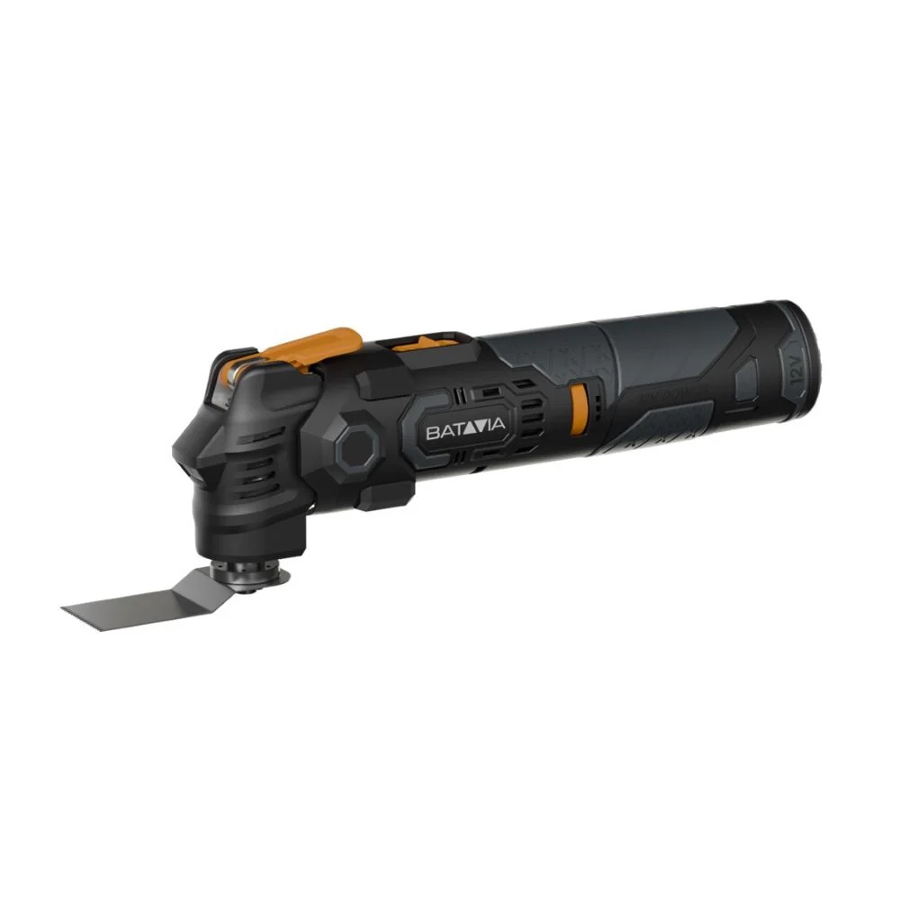 Batavia B.V. - 12V Cordless Anti-Vibration Multitool - Fixxpack 2.0 Set (incl. 2.0Ah battery and USB-C charging cable)