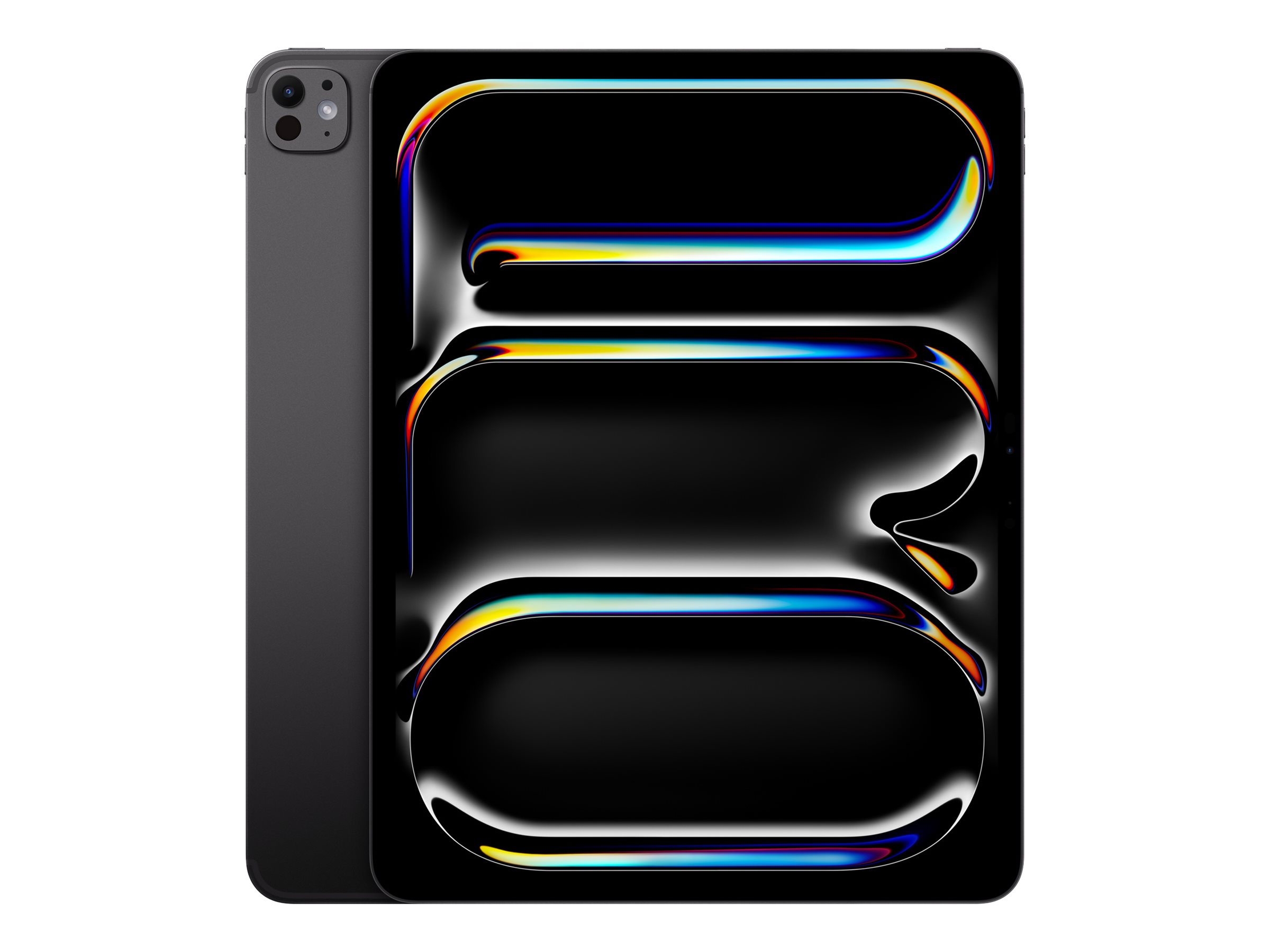 Apple - iPad Pro Wi-Fi + Cellular - 13 " - Space Black - OLED, Ultra Retina XDR - 2752 x 2064 pixels - Apple M5 - 12 GB - 512 GB - 3G - 4G - 5G - Wi-Fi - Front camera - 12 MP - Rear camera - 12 MP - Bluetooth - 6 - iPadOS - USB-C charging cable