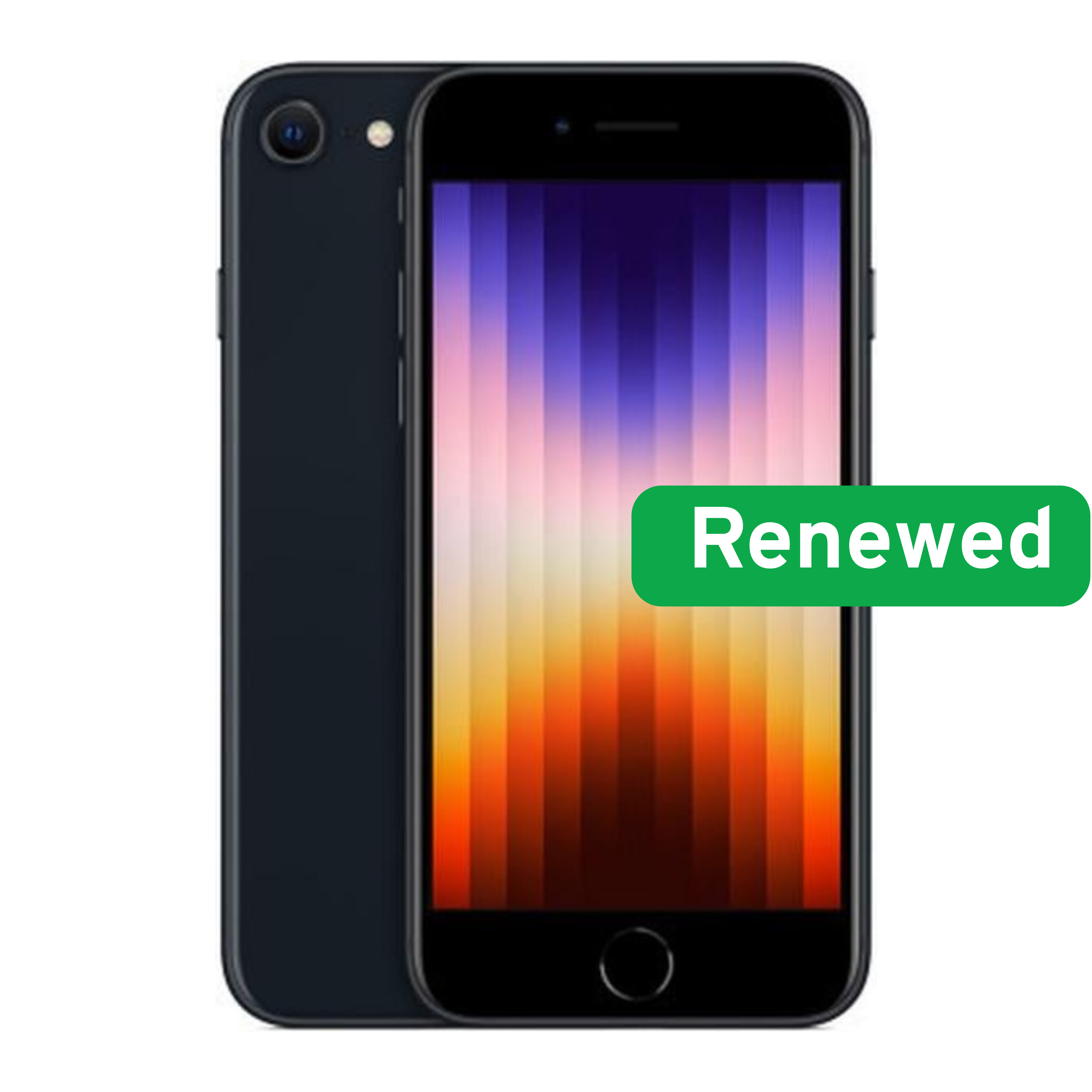 Apple Renewed Grade B - Apple iPhone SE (2020) - Black - 4.7 " - Retina HD - A13 Bionic - 3 GB - 64 GB