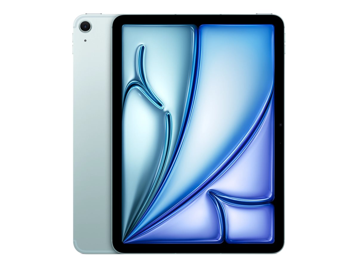 Apple - iPad Air Wi-Fi + Cellular - Blue - 11 " - 2360 x 1640 pixels - IPS - Apple - 12 GB - M4 - 512 GB - 3G - 4G - 5G - Wi-Fi - Front camera - 12 MP - Rear camera - 12 MP - Bluetooth - 6.0 - iPadOS - 26