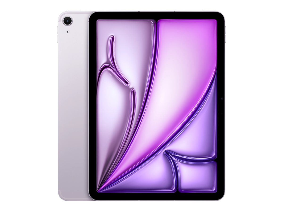 Apple - iPad Air Wi-Fi + Cellular - Purple - 11 " - 2360 x 1640 pixels - IPS - Apple - 12 GB - M4 - 1024 GB - 3G - 4G - 5G - Wi-Fi - Front camera - 12 MP - Rear camera - 12 MP - Bluetooth - 6.0 - iPadOS - 26
