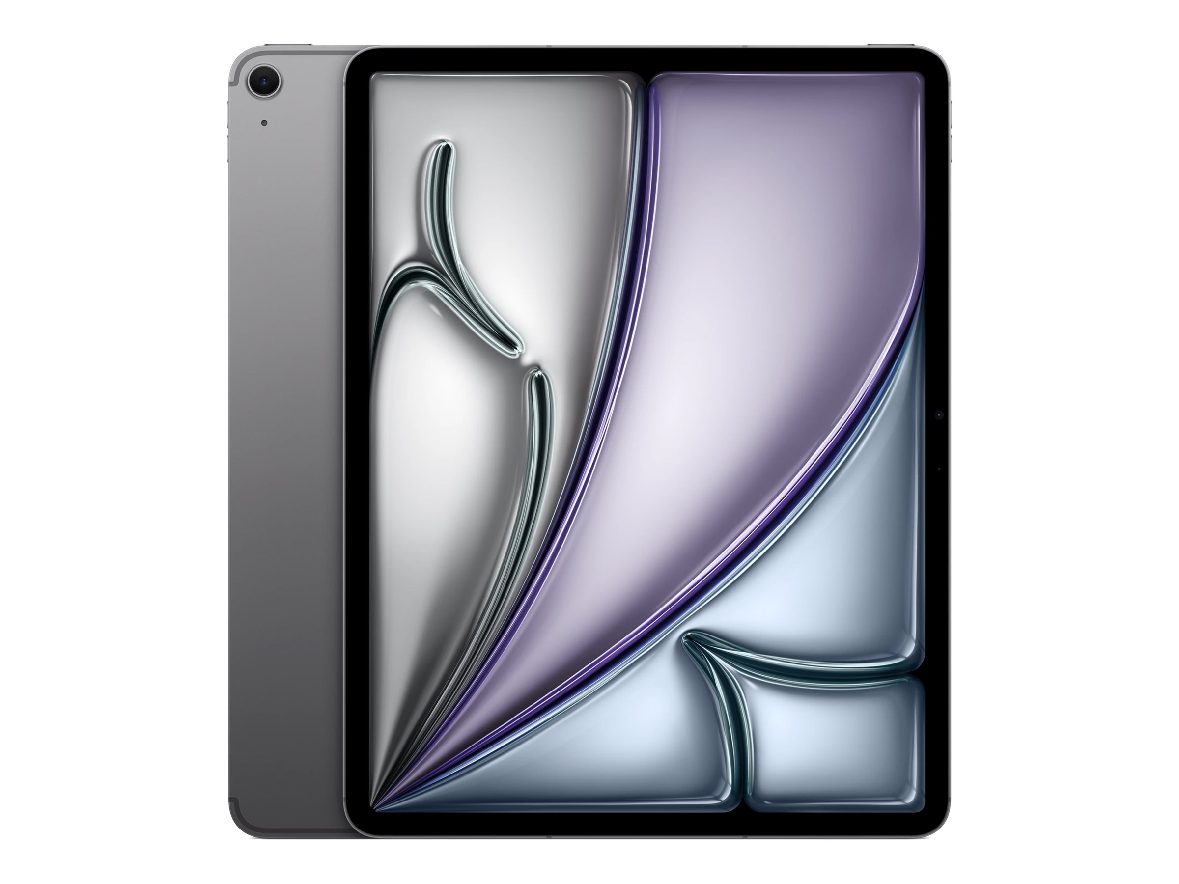Apple - iPad Air Wi-Fi + Cellular - Space Gray - 13 " - 2732 x 2048 pixels - IPS - Apple - 12 GB - M4 - 256 GB - 3G - 4G - 5G - Wi-Fi - Front camera - 12 MP - Rear camera - 12 MP - Bluetooth - 6.0 - iPadOS - 26