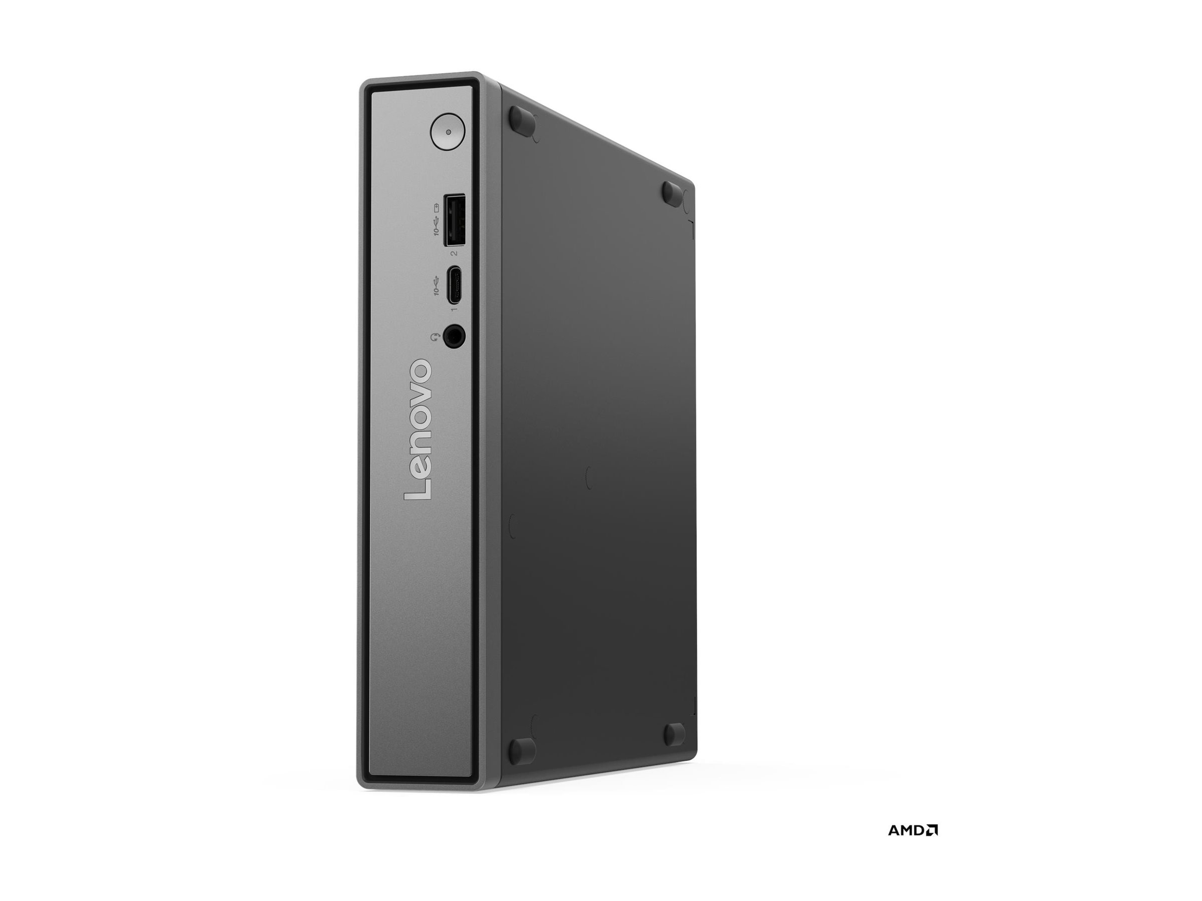 Lenovo ThinkCentre - neo 55q G6 - Desktop - Tiny - AMD Ryzen 5 - 220 - Internal memory 16 GB - SODIMM DDR5 - 512 GB - AMD Radeon 740M Graphics - No Optical drive - Keyboard language English - Windows 11 Pro - Warranty 36 month(s)