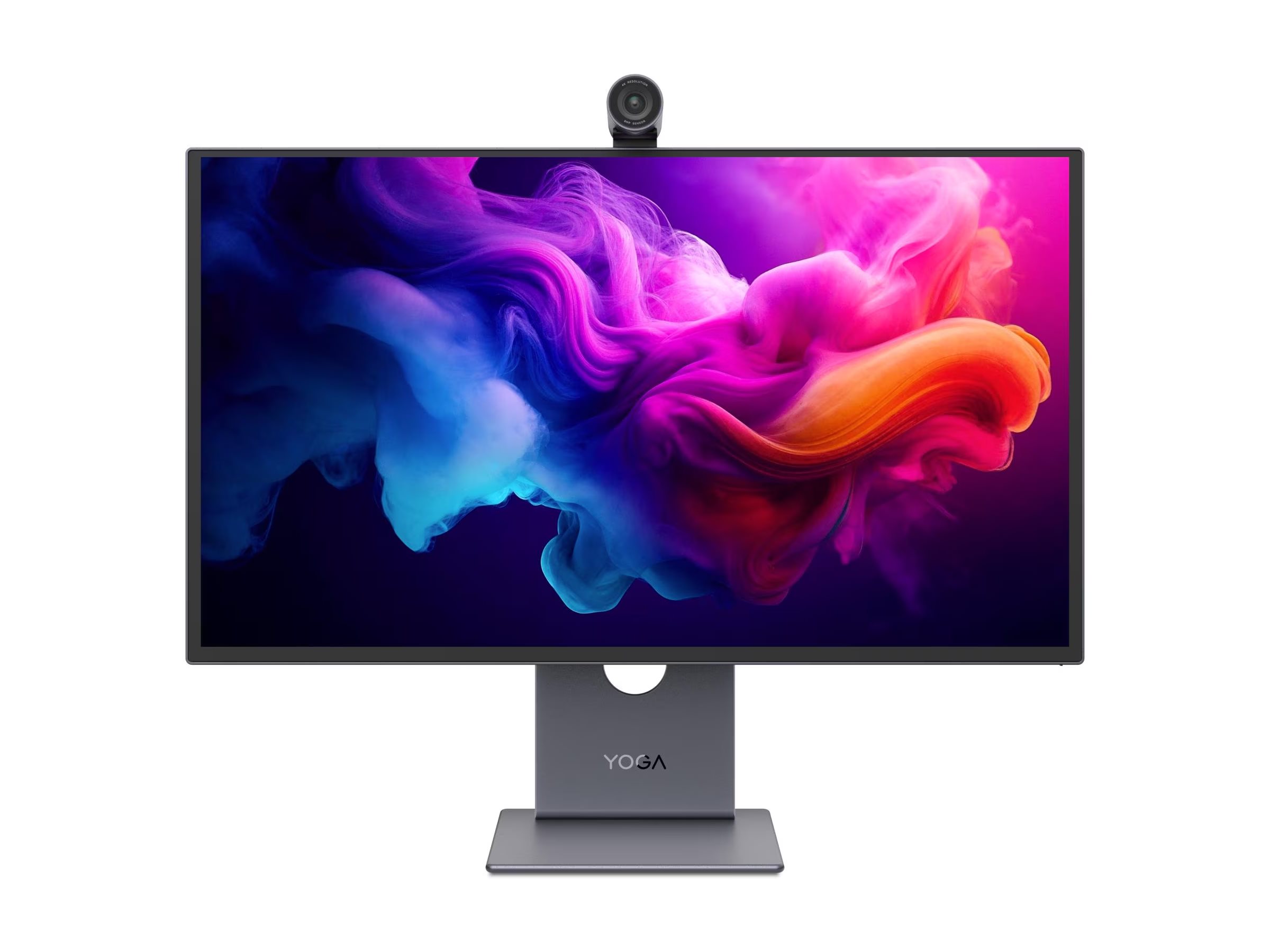Lenovo - Yoga Pro 27UD-10 - 27 " - QD-OLED - UHD - 16:9 - 120 Hz - 0.03 ms - 3840 x 2160 pixels - 250 cd/m² - HDMI ports quantity 1 - Black