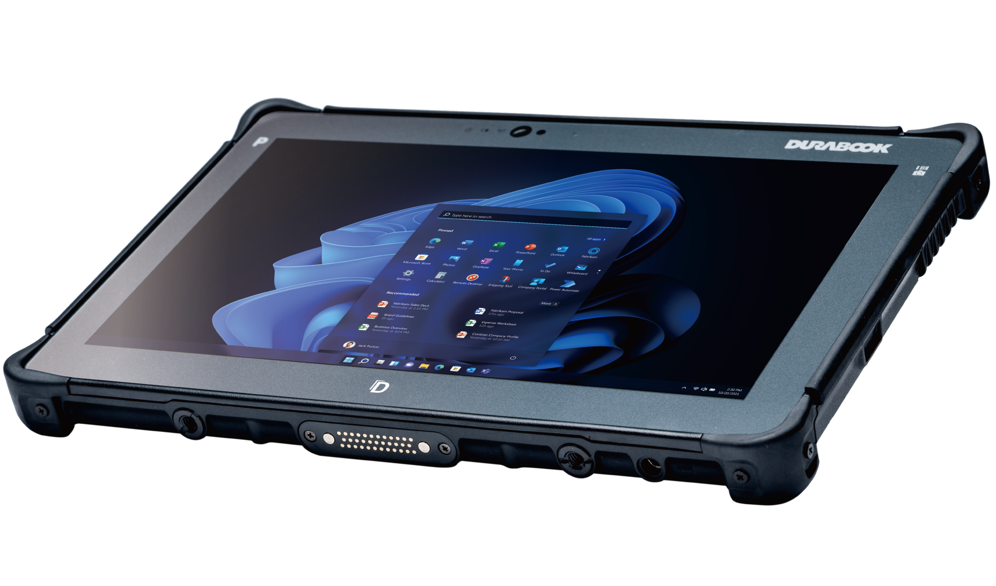 Durabook - Rugged Tablet - R11 - 11.6 " - Black - 1920 x 1080 pixels - Intel Core - i5-1235U - 16 GB - 256 GB - 4G - Wi-Fi - Front camera - 2 MP - Rear camera - 11 MP - Bluetooth - 5.3 - Windows - 11 Pro
