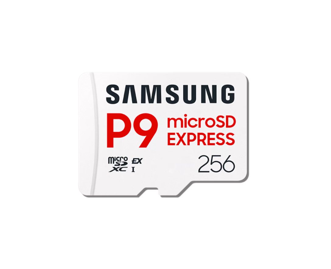 Samsung P9 Express - MicroSD Card - 256 GB - microSDXC - Flash memory class U3, V30, A1