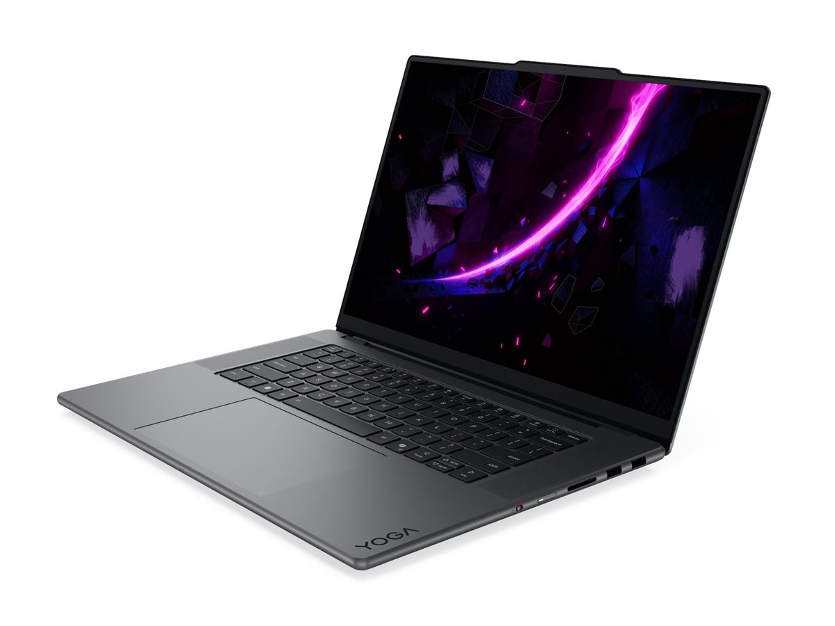 Lenovo Yoga Pro 9 16IPH11 Intel - Thunder Grey - 16 " - Tandem OLED - Touchscreen - 3.2K - 3200 x 2000 pixels - Glossy - Intel Core Ultra 9 - 386H - 64 GB - Soldered LPDDR5X - Solid-state drive capacity 1000 GB - NVIDIA GeForce RTX 5070 - GDDR7 - 12 GB - 