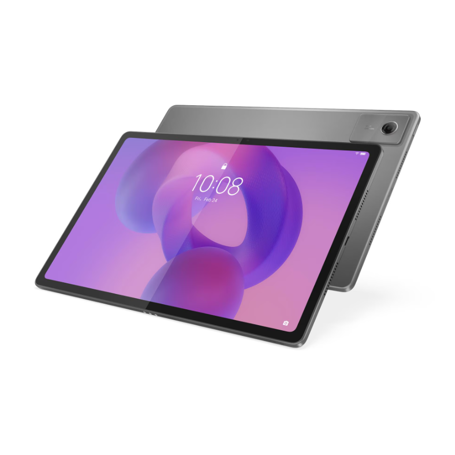 Lenovo Idea Tab Plus (w/o power adapter) - ZAGF0098SE - Luna Grey - 12.1 " - 2560 x 1600 pixels - IPS - MediaTek - 8 GB - Dimensity 6400 - Soldered LPDDR4X - 256 GB - 5G - Wi-Fi - Front camera - 8 MP - Rear camera - 13 MP - Bluetooth - 5.2 - Android - 15 