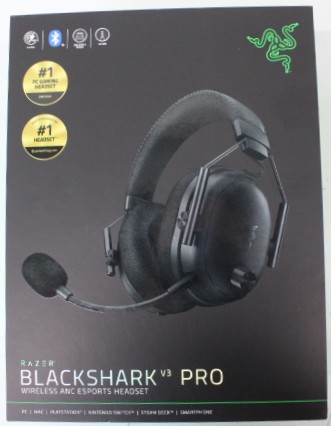 SALE OUT. Razer BlackShark V3 Pro Gaming Headset, Over-Ear, Wireless, Black - SALE OUT. Razer Gaming Headset - BlackShark V3 Pro - Wireless/Wired - Over-Ear - Microphone - Black - Noise canceling - DAMAGED PACKAGING, DEMO