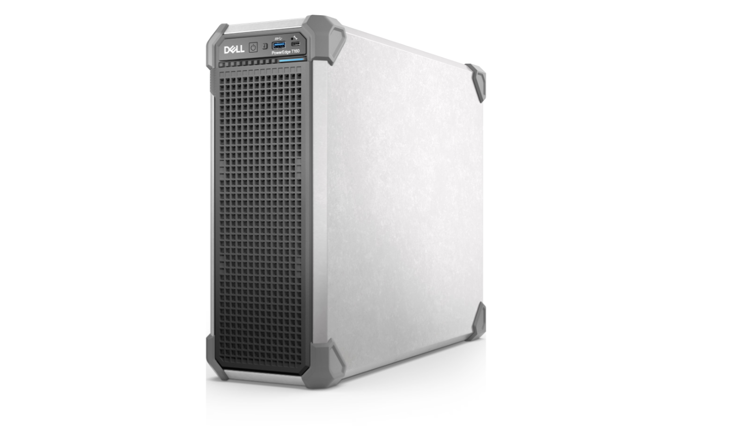 Dell PowerEdge - T160 - Tower - Intel Xeon 6 - 1 - 6325P - 4 - 8 - 3.5 GHz - 1x32GB/1x480GB - Up to 3 x 3.5" - PERC H355 - iDRAC9 Enterprise - No OS - Warranty Basic NBD, 36 month(s)