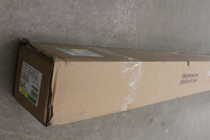 SALE OUT. - Elite Screens Saker Series - SK110XHW-E12 - Diagonal 110 " - 16:10 - Viewable screen width (W) 244 cm - White - DAMAGED PACKAGING, UNPACKED, DAMAGED BODY PAINT