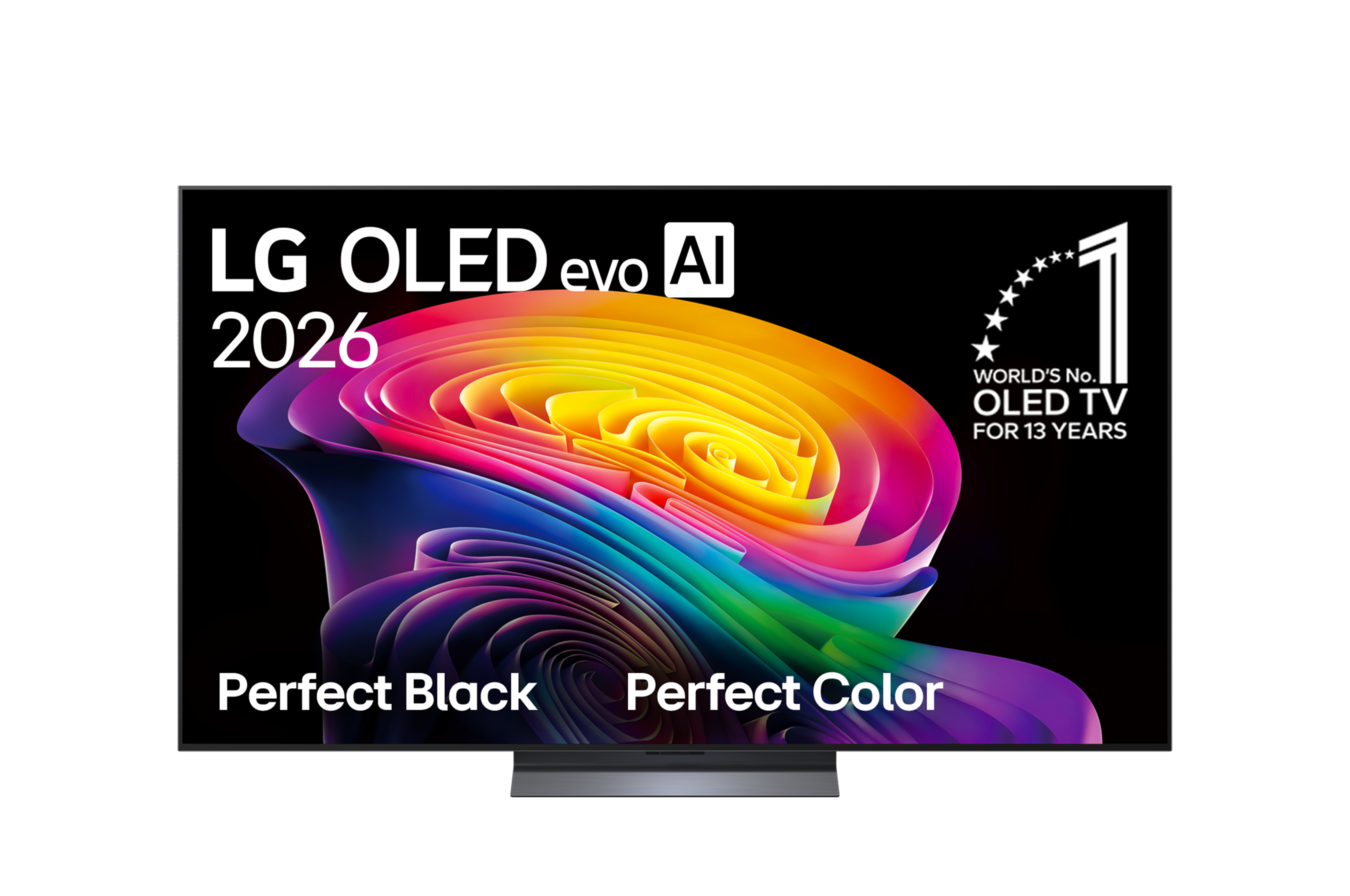 LG OLED 4K evo AI C6 TV - OLED65C61LA - 65 - Smart TV - webOS - UHD - Black