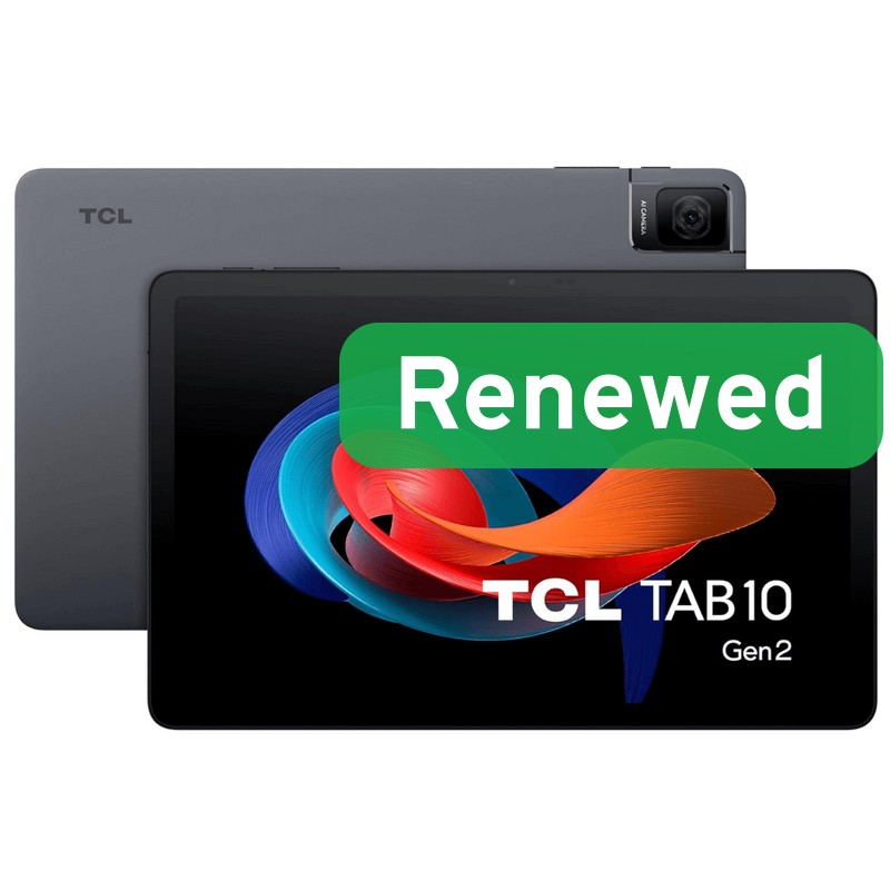 TCL Renewed Grade A - Tab 10 (Gen2) 10.4 - Space Gray - 64 GB - Android