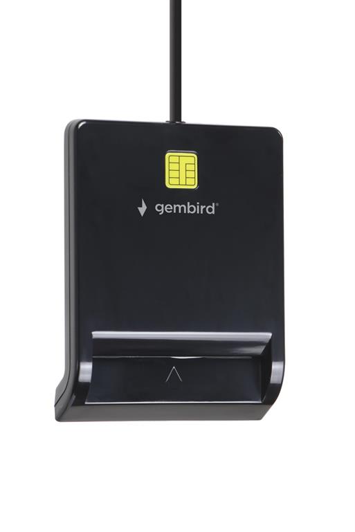 Gembird - USB smart card reader, Black - FD2-SCR - No