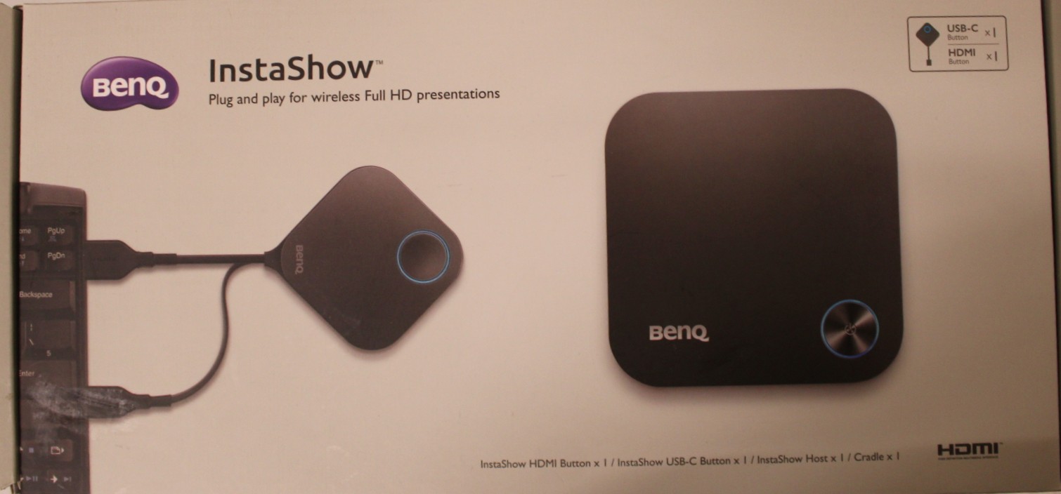 SALE OUT. InstaShow Wireless Presentation System - WDC10HC - UNPACKED, SCRATCHED ITEM