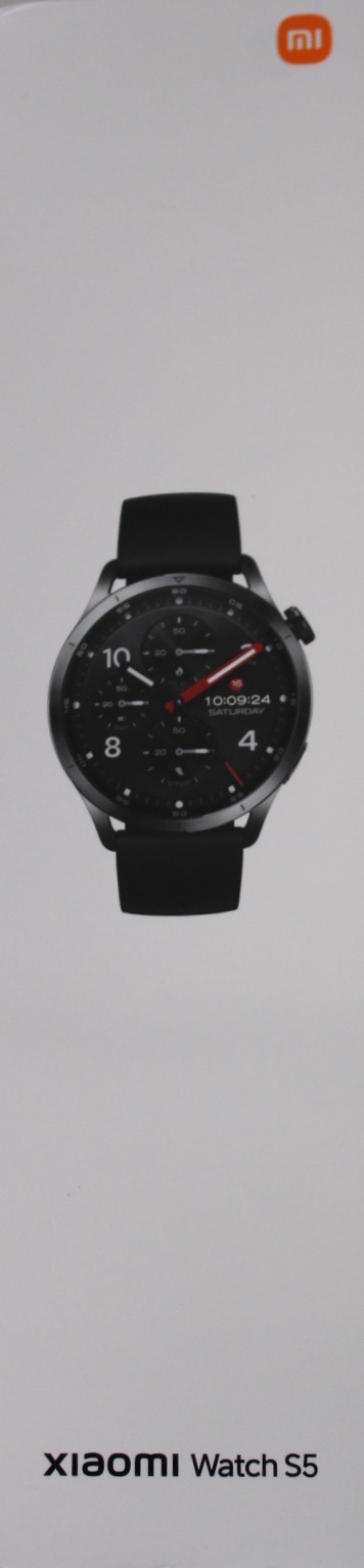 SALE OUT. Xiaomi Watch S5 46mm, Black - SALE OUT. Watch S5 46mm - Smart watch - AMOLED - 1.48” - Waterproof - Black - UNPACKED