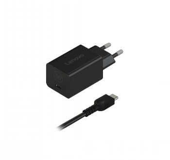 Lenovo - GaN Nano 65W Adapter - AC Adapter - USB-C