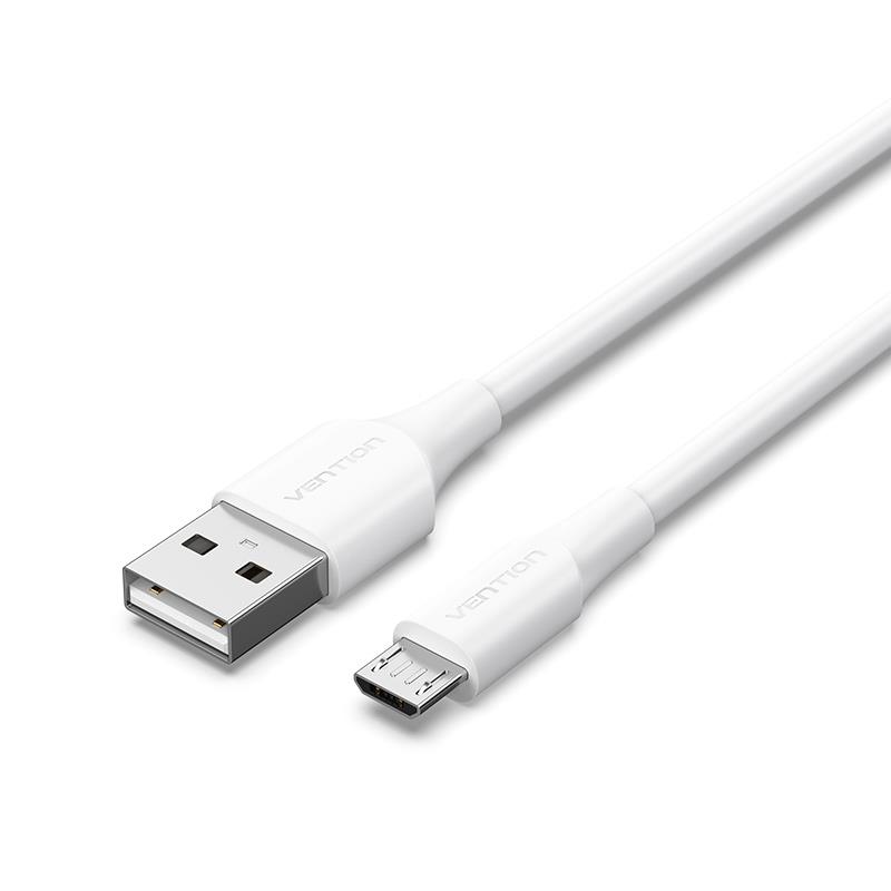 CABLE USB2.0 TO MICRO-B/1M WHITE CTIWF VENTION