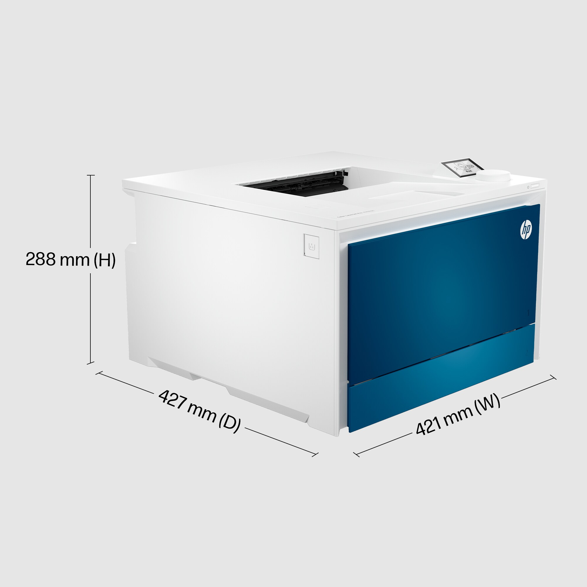 HP Color LaserJet Pro 4202dn Printer - A4 Color Laser, Print, Auto-Duplex, LAN, 33ppm, 750-4000 pages per month (replaces M454dn)