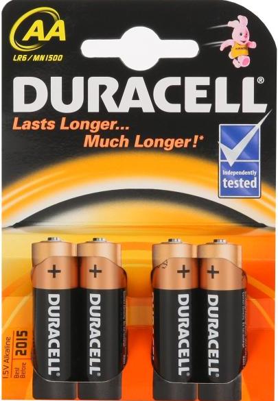 Duracell - AA/LR6 - Alkaline Basic MN1500 - 4 pc(s)