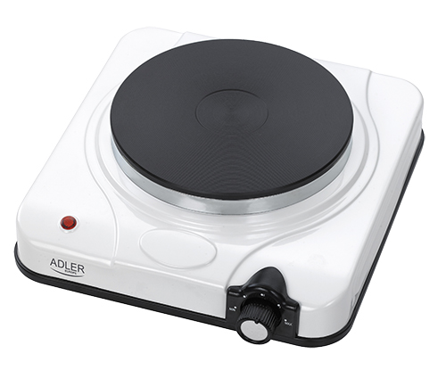 Adler - Free standing table hob - AD 6503 - Number of burners/cooking zones 1 - Electric - White