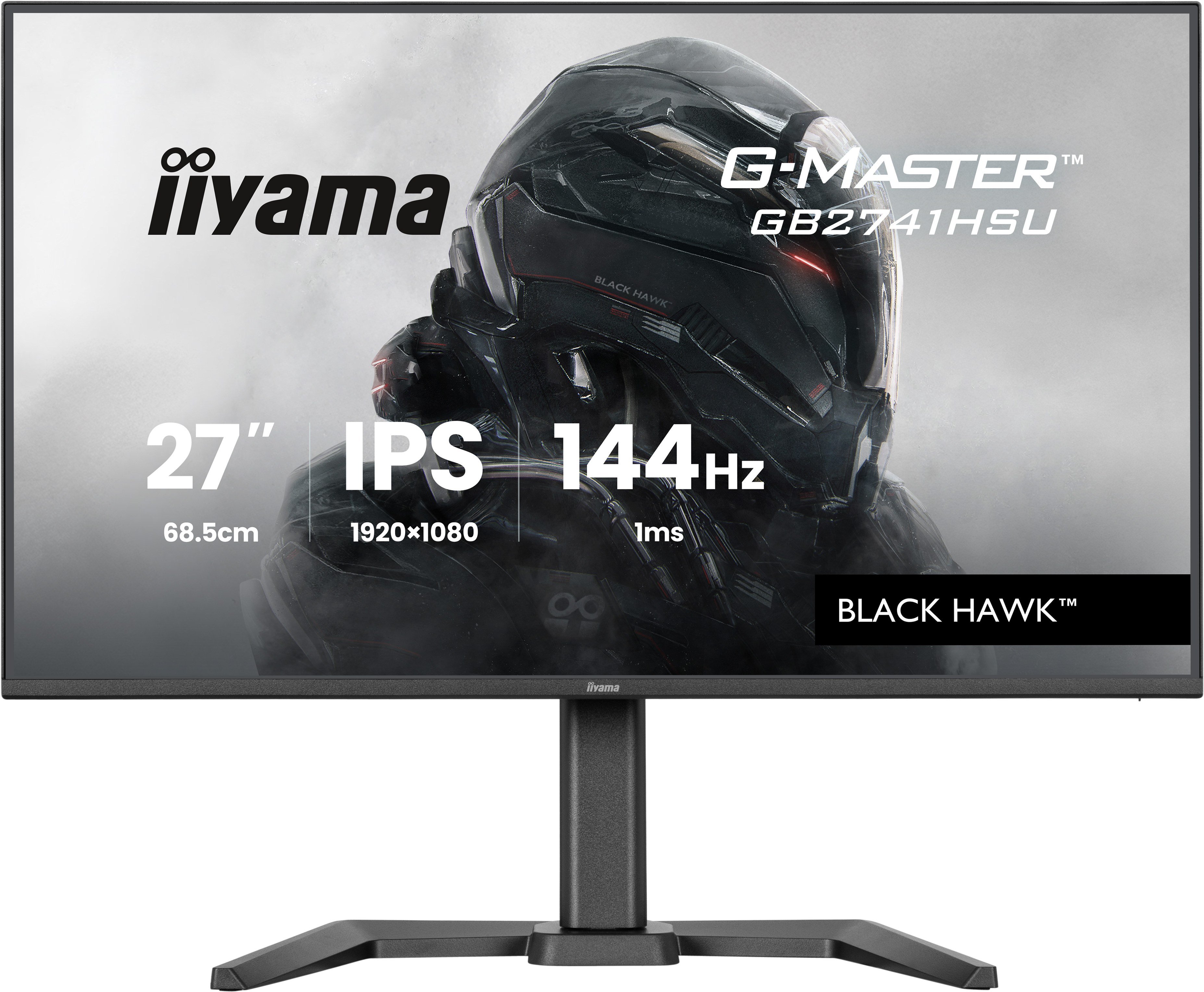 GB2741HSU-B1 G-Master gaming monitor cutting-edge IPS panel technology, 144Hz