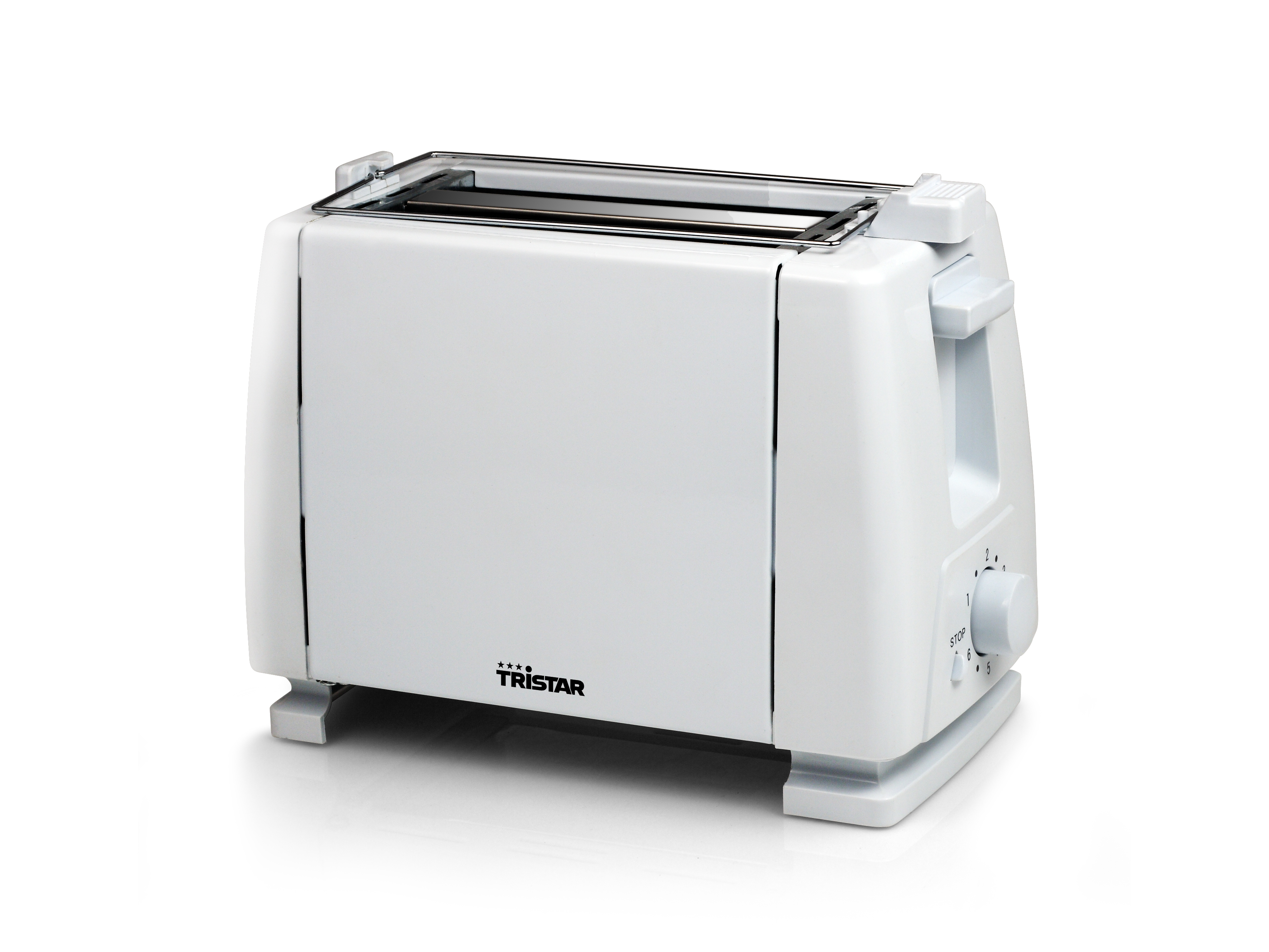 Toaster - Tristar - BR-1009 - Power 750 W - Number of slots 2 - Housing material Metal - White