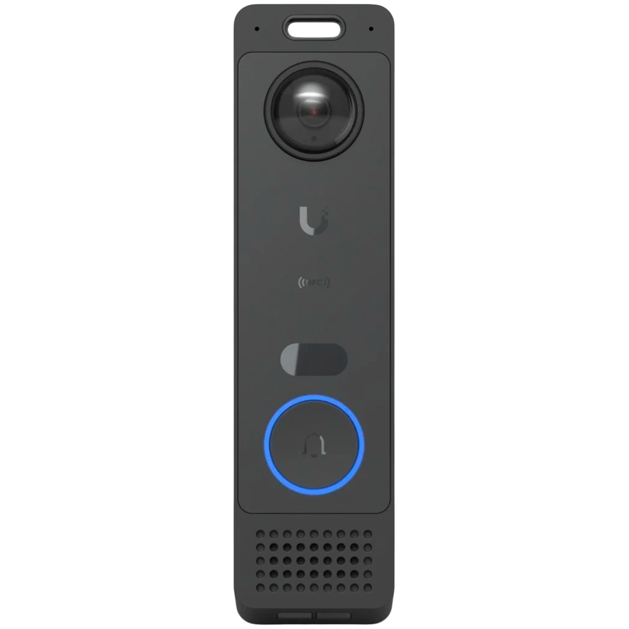 Ubiquiti UVC-G6-Entry All-weather, PoE+ Doorbell with enhanced AI detections, two-way audio, a secondary package camera, and integrated Access Reader capabilities