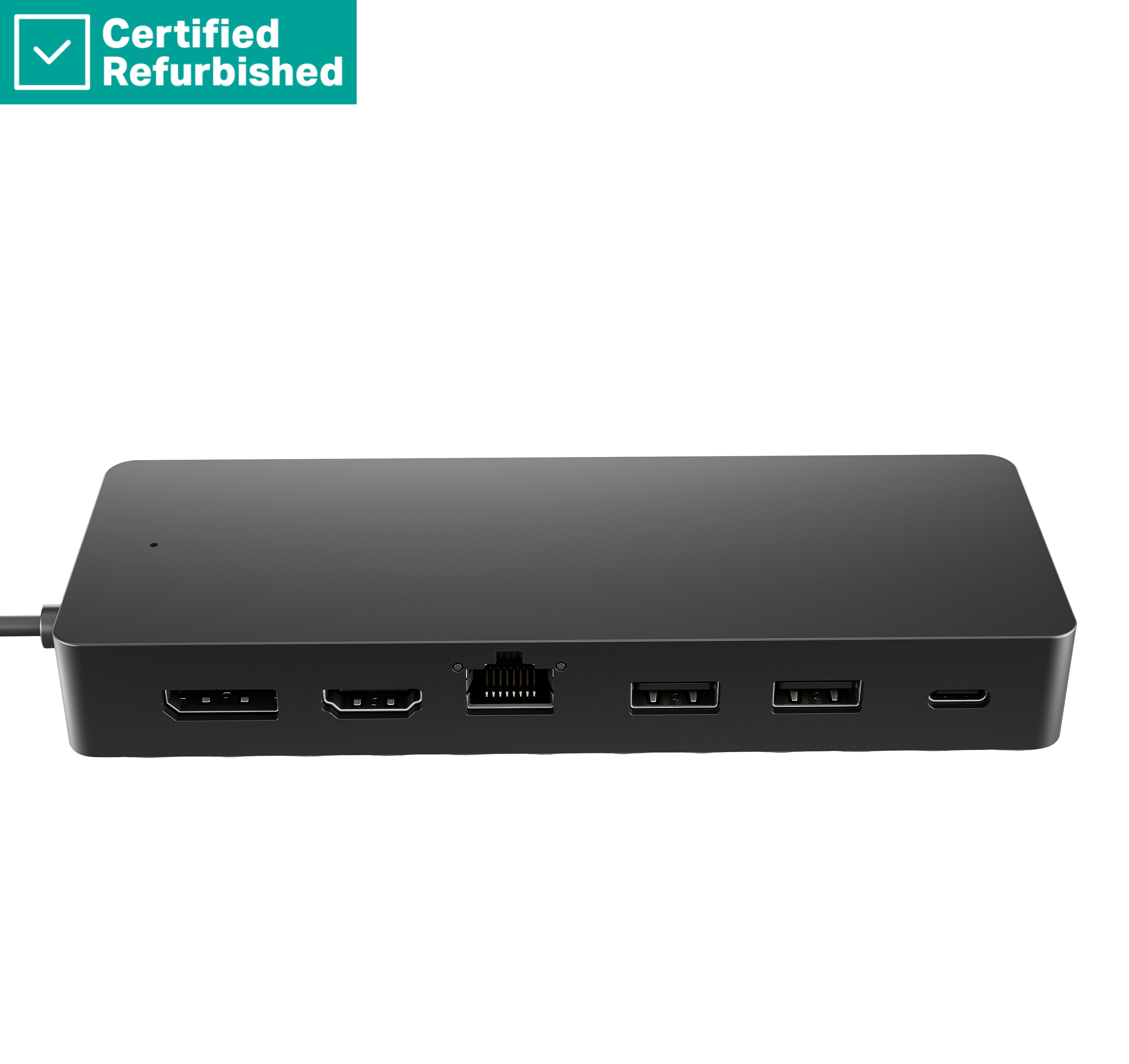 RENEW GOLD HP Universal USB-C Multiport Travel Hub 65W - 2 x USB 3.2, 2 x USB-C, 1 x DP, 1 x HDMI, 1 x RJ-45, 1 year