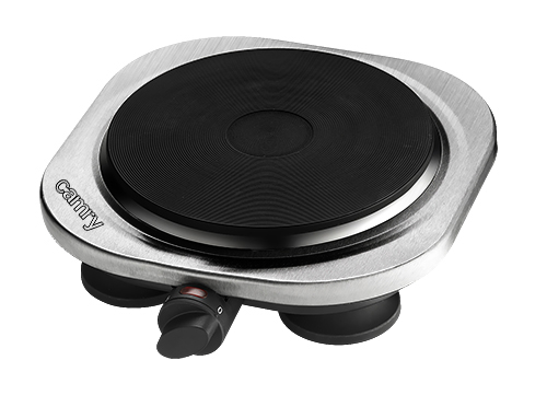 Camry - CR 6510 - Number of burners/cooking zones 1 - Rotary knob - Electric - Stainless steel