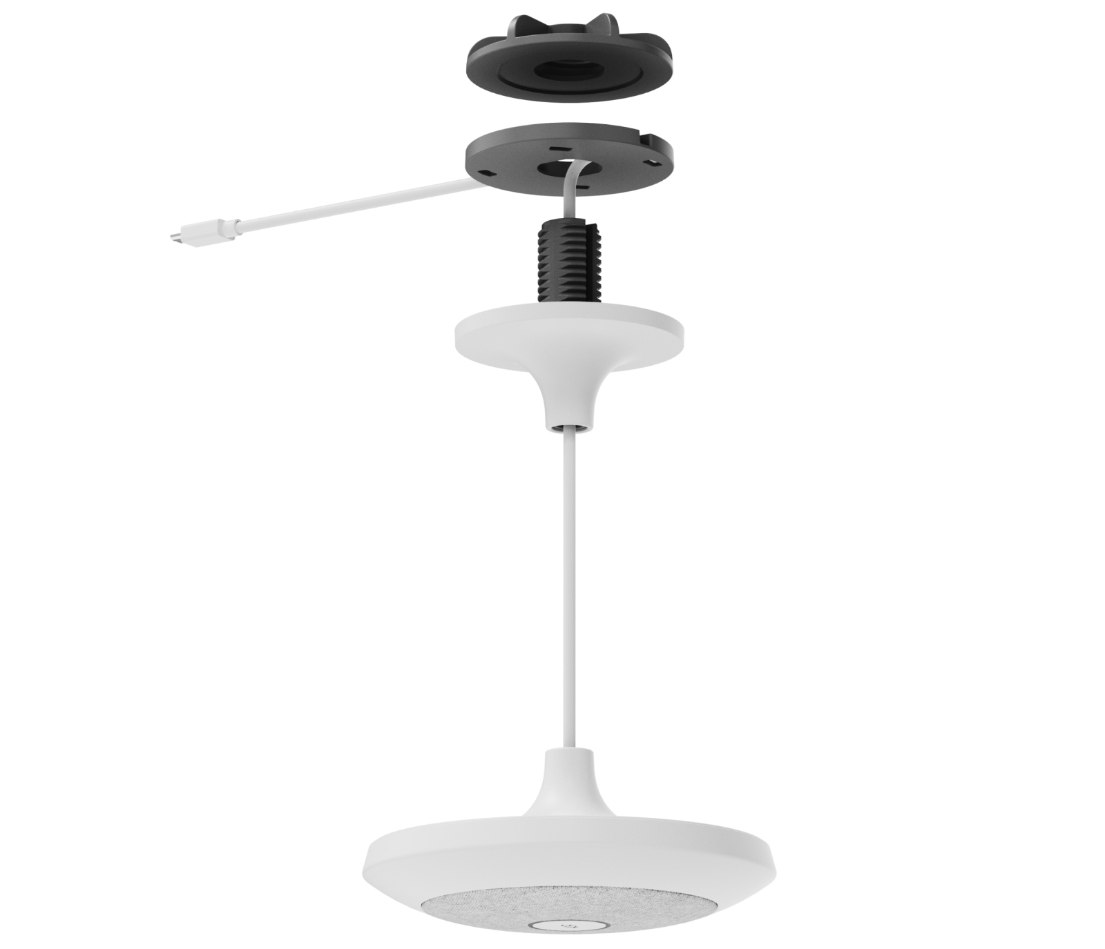 LOGITECH Mic Pod Pendant Mount - OFF-WHITE