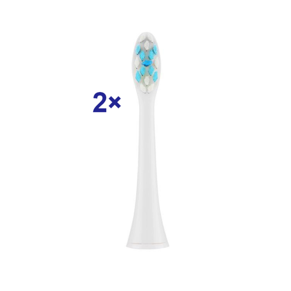 ETA - Toothbrush replacement - SoftClean ETA070790300 - Heads - For adults - Number of brush heads included 2 - Number of teeth brushing modes Does not apply - White