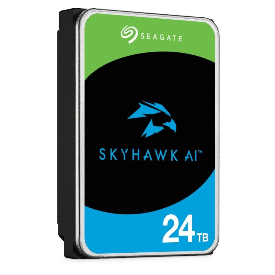 HDD|SEAGATE|SkyHawk AI| 24 TB|Serial ATA III|Buffer 512 MB|7200 RPM|3.5 "|ST24000VE002