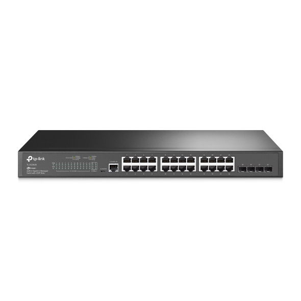 TP-LINK - JetStream L2 Switch - TL-SG3428 - Web Managed - Rackmountable - SFP ports quantity 4 - Power supply type Single
