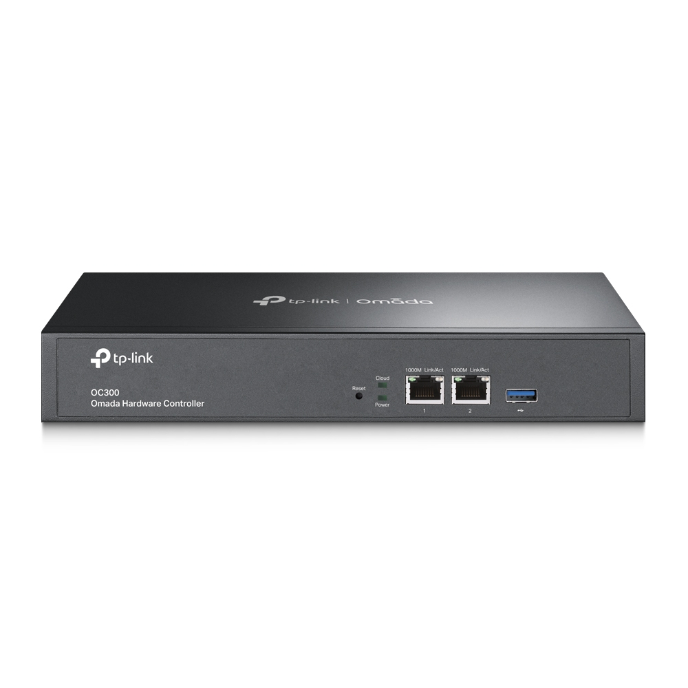 TP-LINK - Omada Hardware Controller - OC300 - 10/100/1000 Mbit/s - Ethernet LAN (RJ-45) ports 2 - MU-MiMO No - no PoE