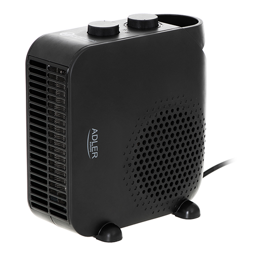 Adler - Heater - AD 7725b - Fan heater - 2000 W - Number of power levels 2 - Black