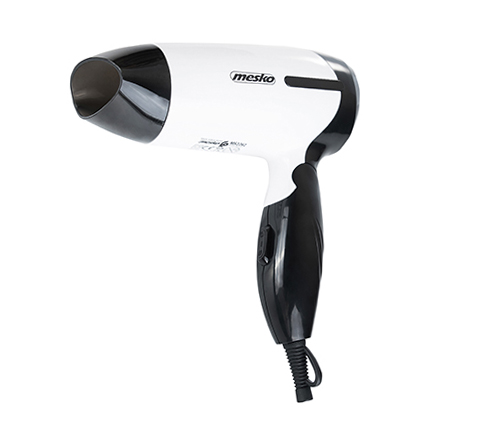 Mesko - Hair Dryer - MS 2262 - 1000 W - Number of temperature settings 2 - Black/White
