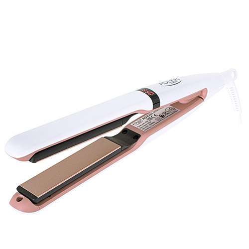 Adler - Hair Straightener - AD 2321 - Warranty 24 month(s) - Ceramic heating system - Display LCD - Temperature (min) 140 °C - Temperature (max) 220 °C - 45 W - Pearl White
