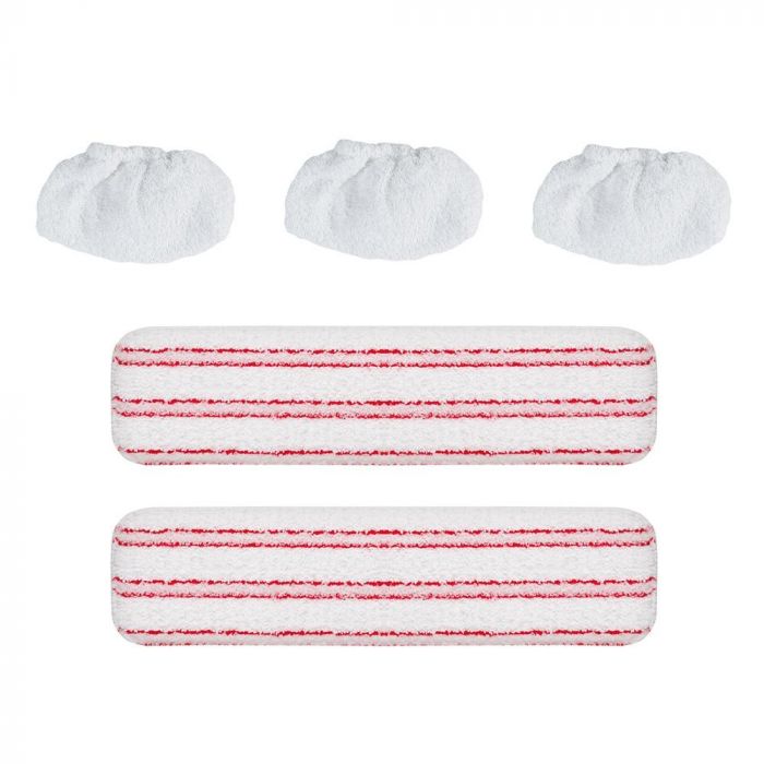 Polti - Vaporetto Kit of 2 Cloths and 3 Sockettes - PAEU0324