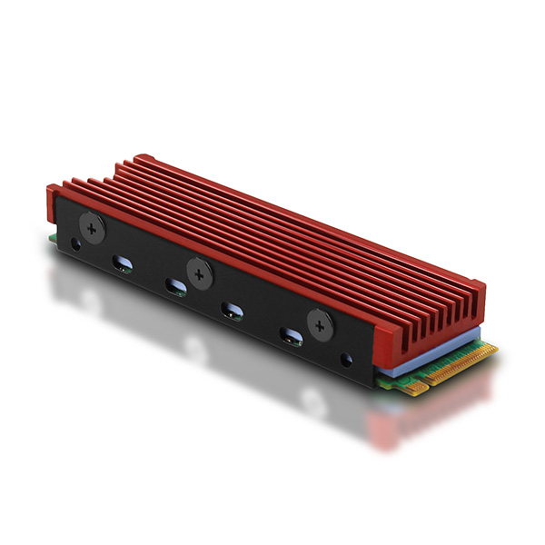 AXAGON - Passive aluminum cooler for all M.2 SSDs, size 2280, high 12 mm - CLR-M2
