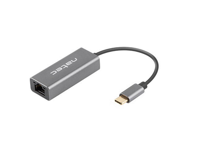 Natec - Ethernet Adapter Network Card - NNC-1925 Cricket USB 3.1