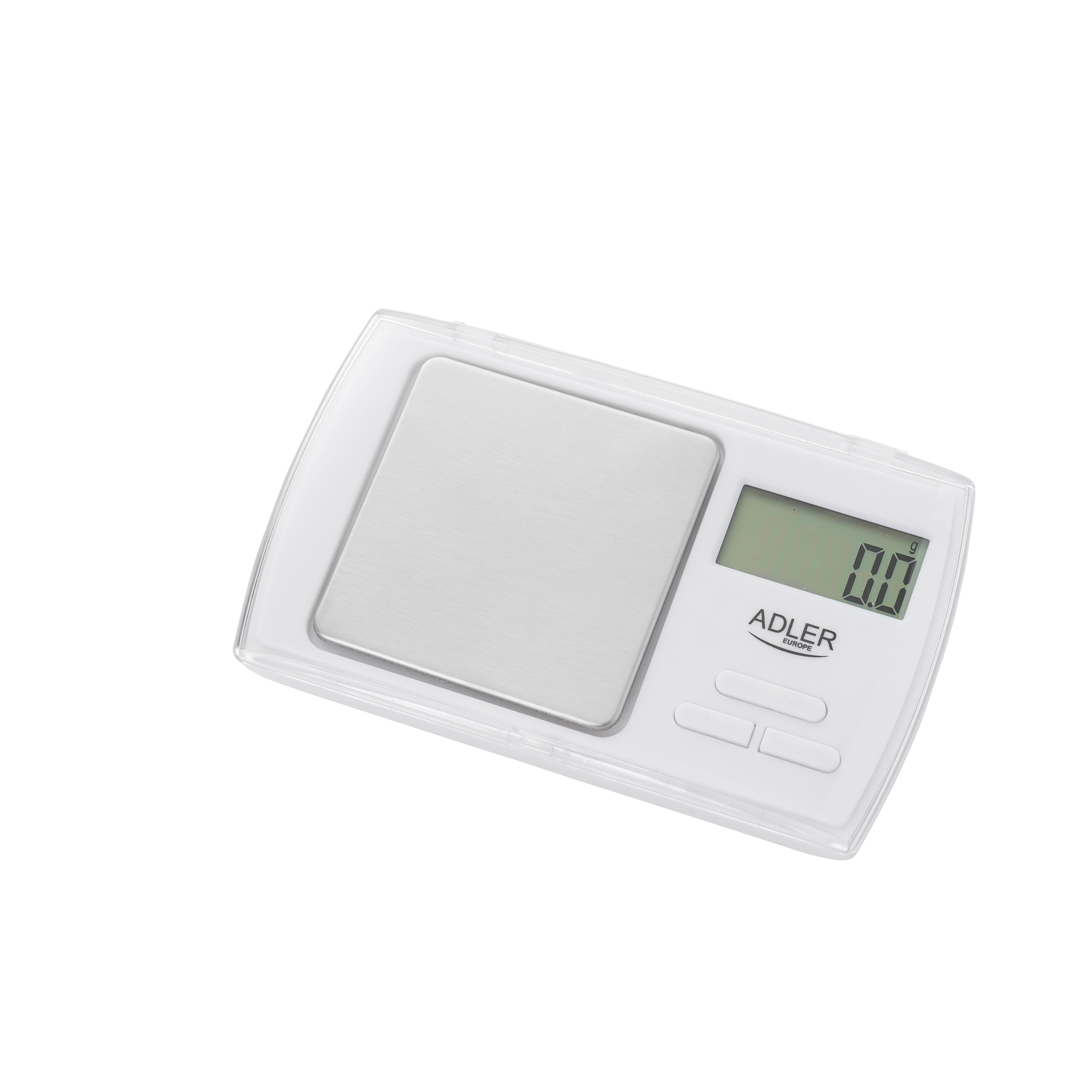 Adler - Precision scale - AD 3161 - Maximum weight (capacity) 0.5 kg - Accuracy 0.01 g - White